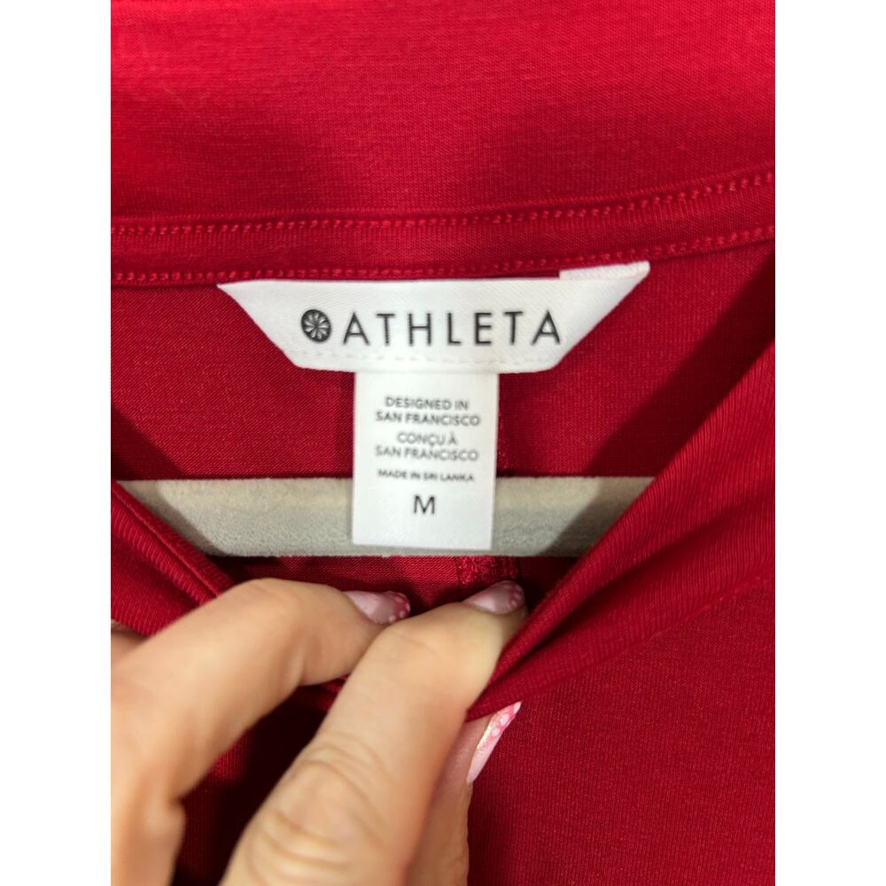 Athleta Red Tunic in Women's Medium - Picture 4 of 4